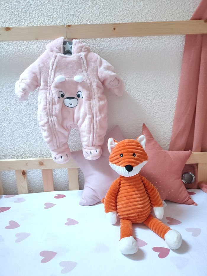 Combinaison pilote bébé fille - Naissance - Neuve - Pat et Ripaton