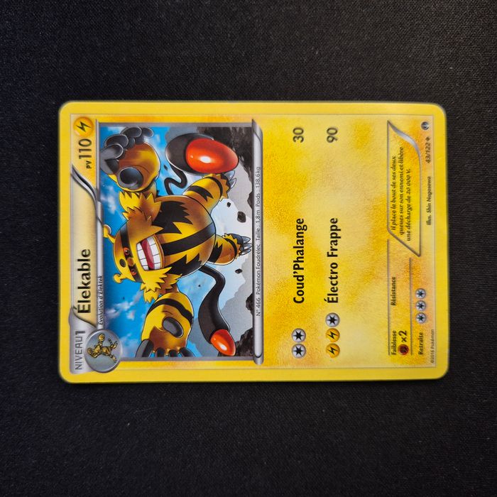 Carte Pokemon : Elekable - Rupture Turbo
