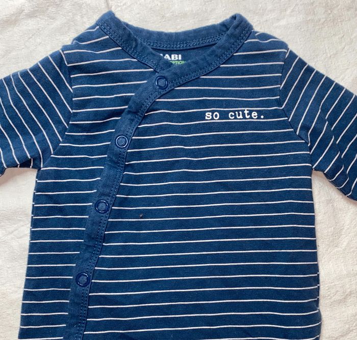 pyjama coton kiabi 0 mois - photo numéro 2