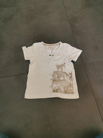 Tee-shirt type polo Orchestra 18 mois éléphant