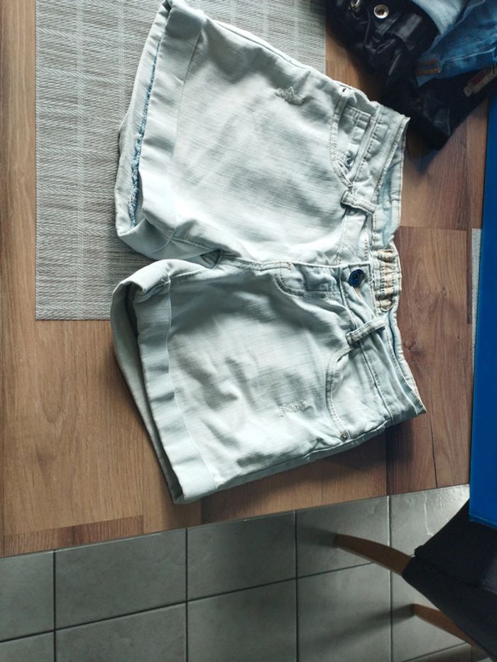 Short en jean