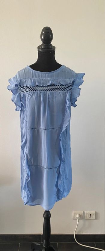 Robe Claudie Pierlot bleue taille 36