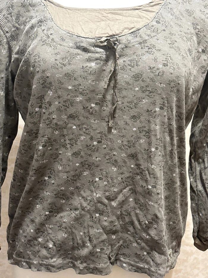 Blouse manche longue taille 5 marque terre de marins - photo numéro 2