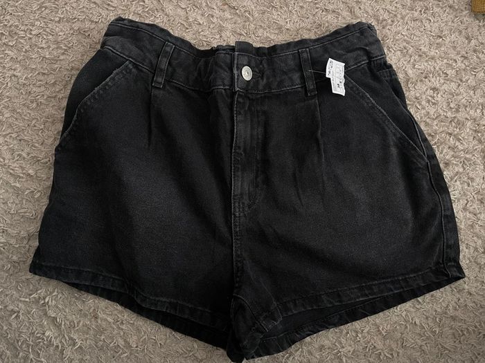 Short mom taille haute