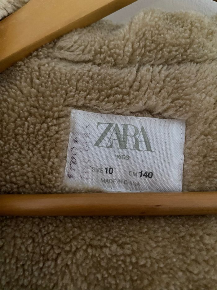 ZARA duffle-coat gris 10 ans - photo numéro 5
