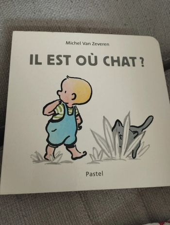 Livre premier âge. Il est où le chat?