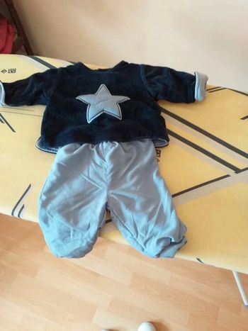 Ensemble bebe mixte 1 mois