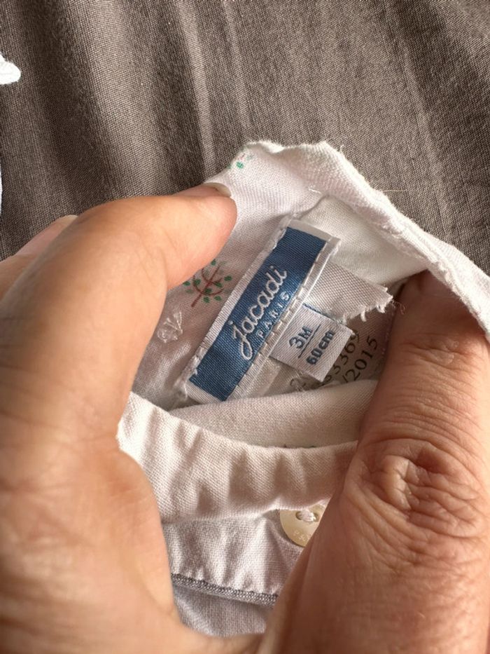 Jacadi grenouillère 3m - photo numéro 2