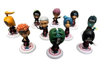 Lot de 10 figurines Naruto 8 cm