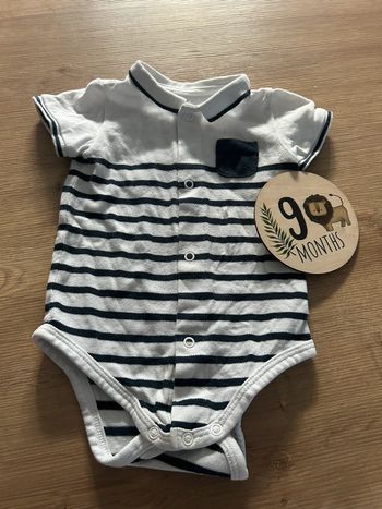 Body polo marinière Obaïbi