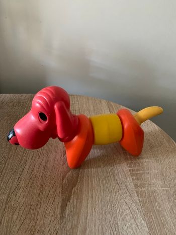 Jouet vintage Tupperware chien à assembler