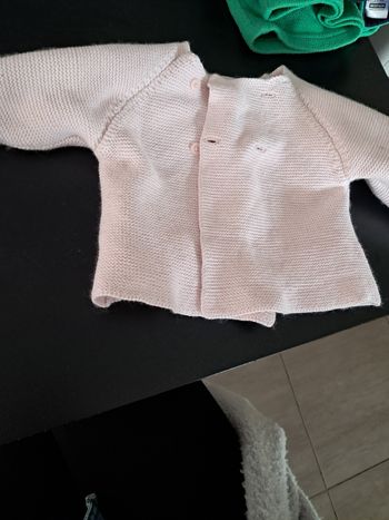 Gilet à boutons bout'chou