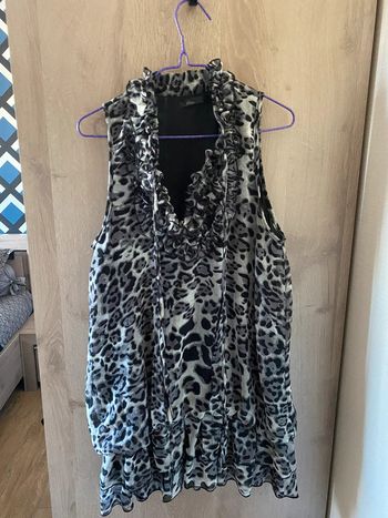 Tunique blouse léopard