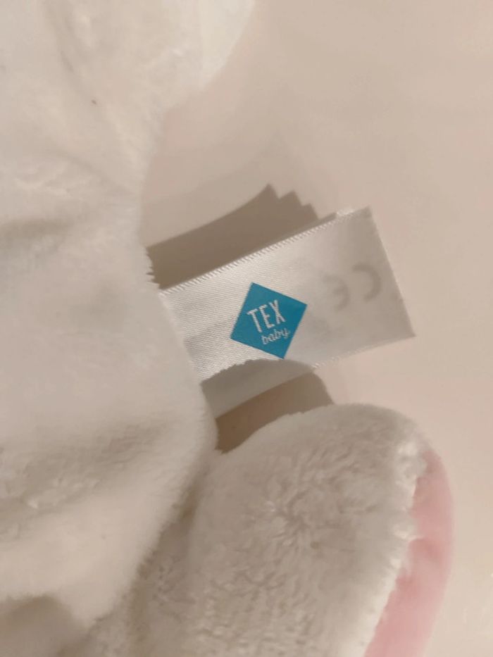 Doudou marionnette licorne tex - photo numéro 4