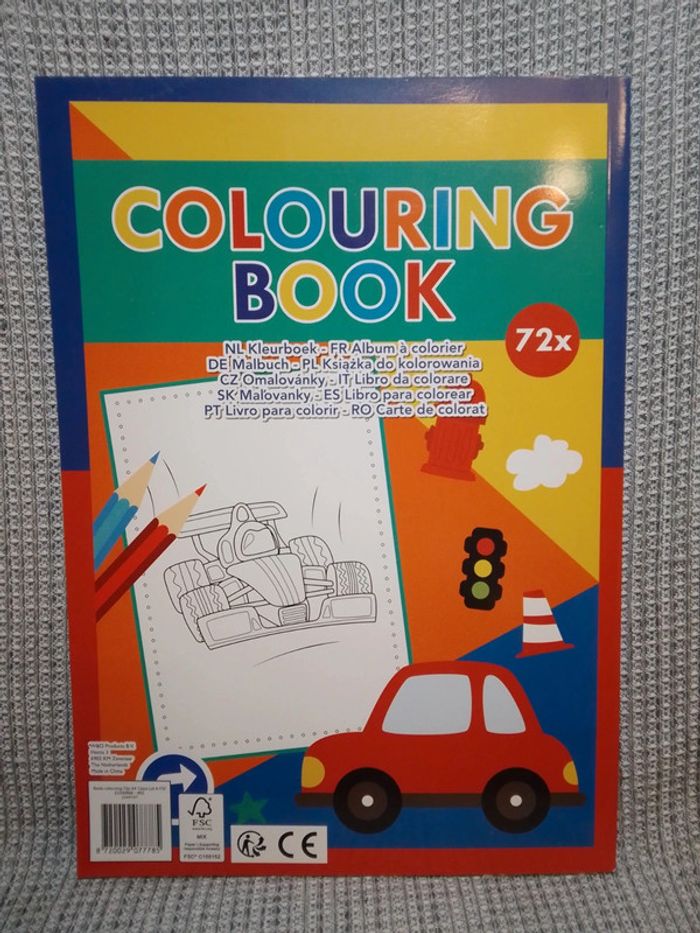Coloriage 72 pages Véhicule - photo numéro 2