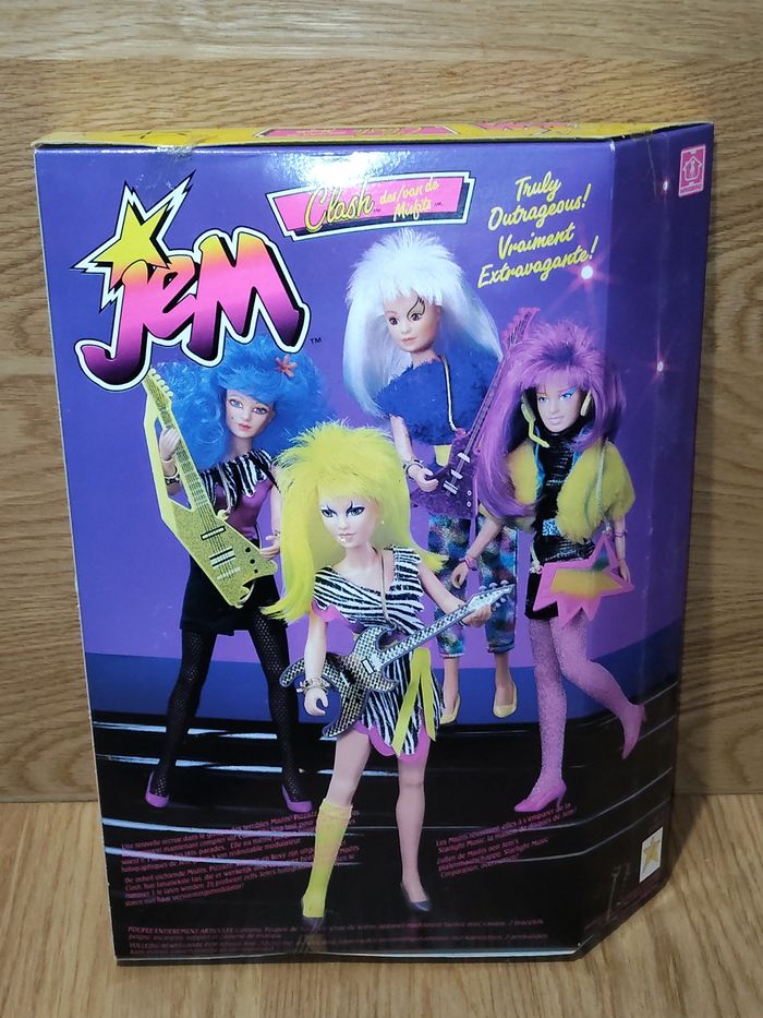 Poupée Jem et les Hologrammes Misfits Clash Vintage Hasbro 1986 #1 - photo numéro 2