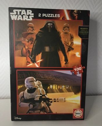 2 puzzles 100 pièces Star Wars