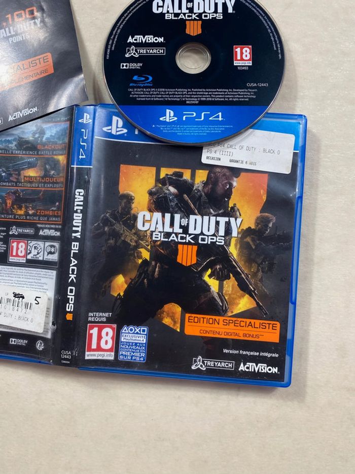 🎮 Call of Duty Black Ops 4 PS4 - photo numéro 3