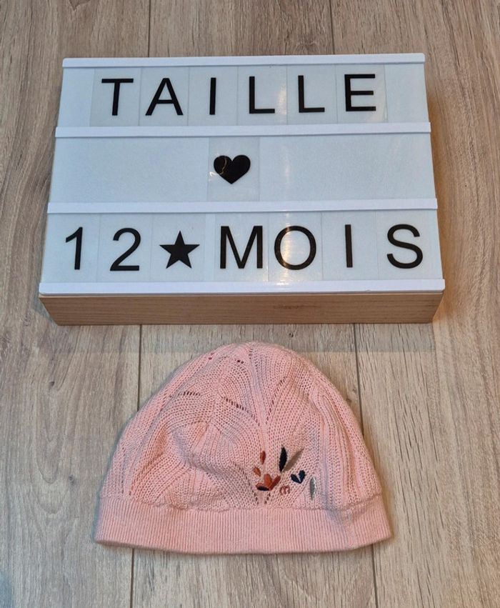 Bonnet fille Marèse 12/18 mois