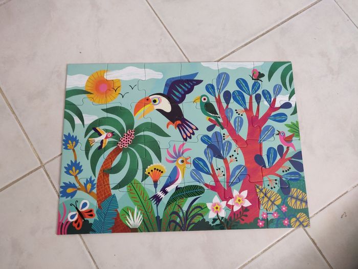 Puzzle Djeco coco le toucan excellent état