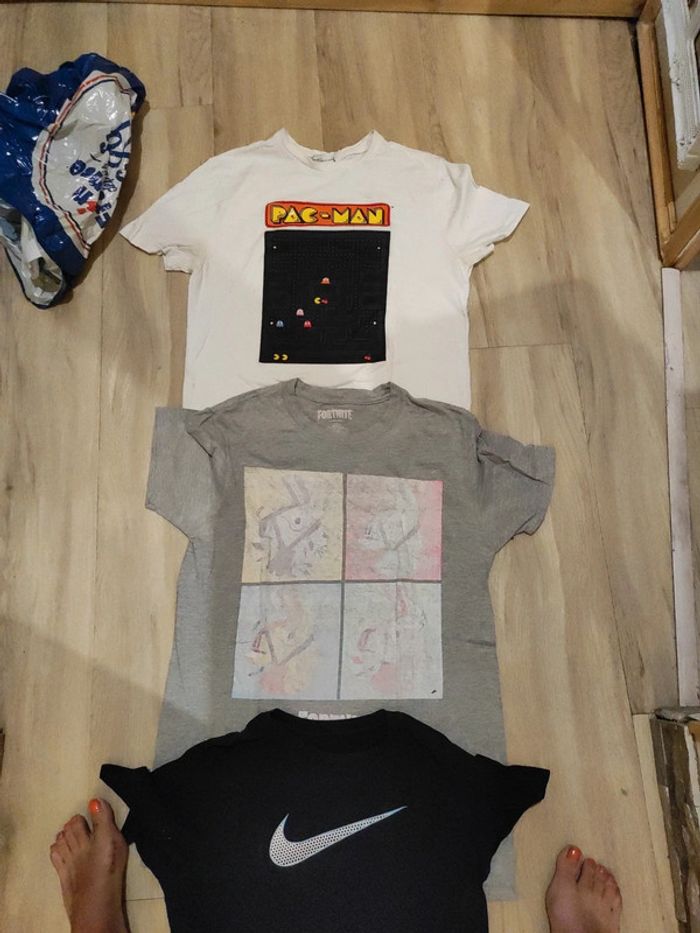 Lot de plusieurs t-shirts 14-16 xs s - photo numéro 8