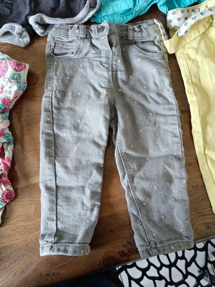 Lot de 7 pantalons et shorts fille - photo numéro 4