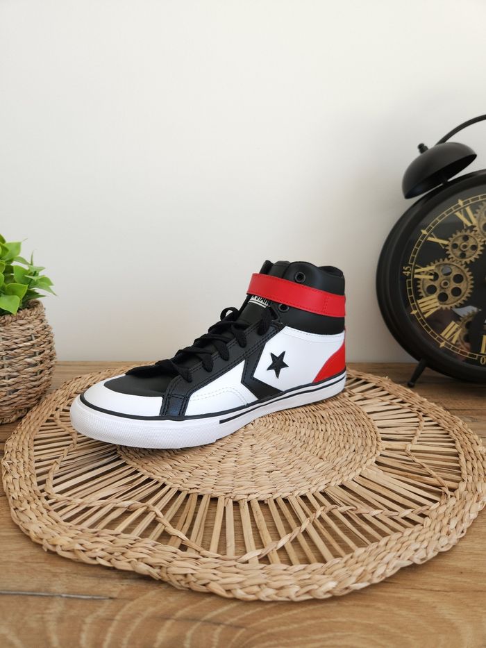 Baskets montantes en Cuir Pro Blaze Strap Hi Converse Pointure 39 - photo numéro 5