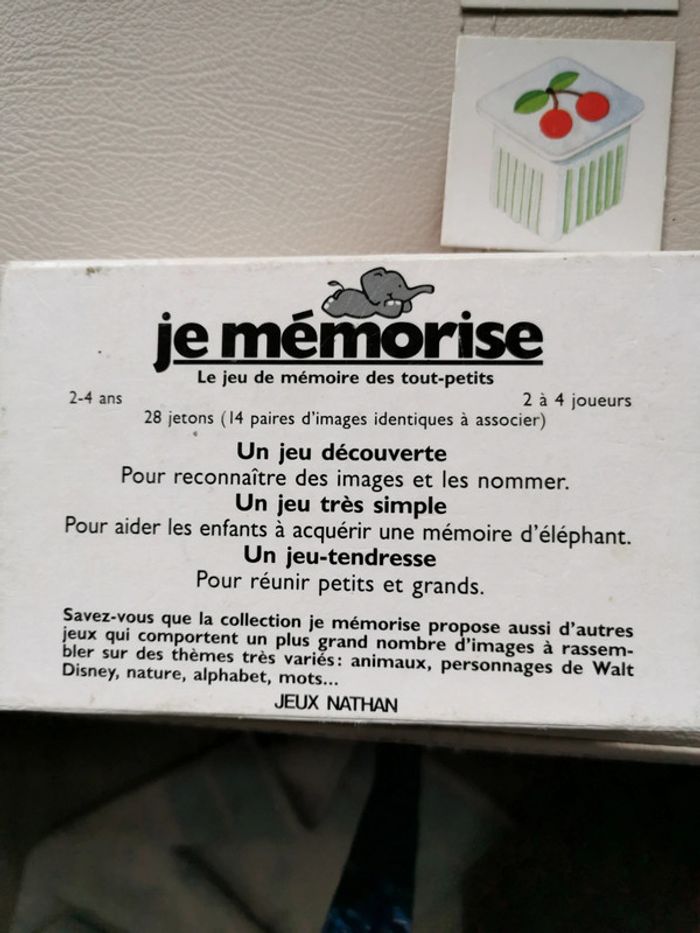 Jeux memo gourmand 🔄 - photo numéro 3