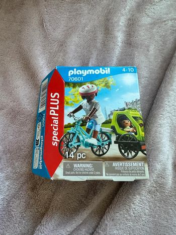 Playmobil 70601 Cyclistes Maman et enfant