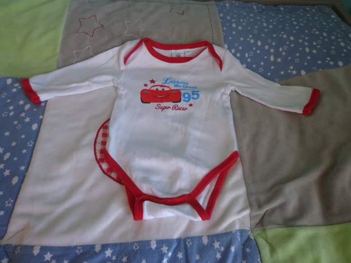 Body Disney cars 3 mois