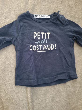 👶Tee-shirt manches longue 3mois 60cm👶