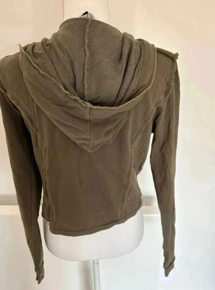 Sweat  kaki - photo numéro 2