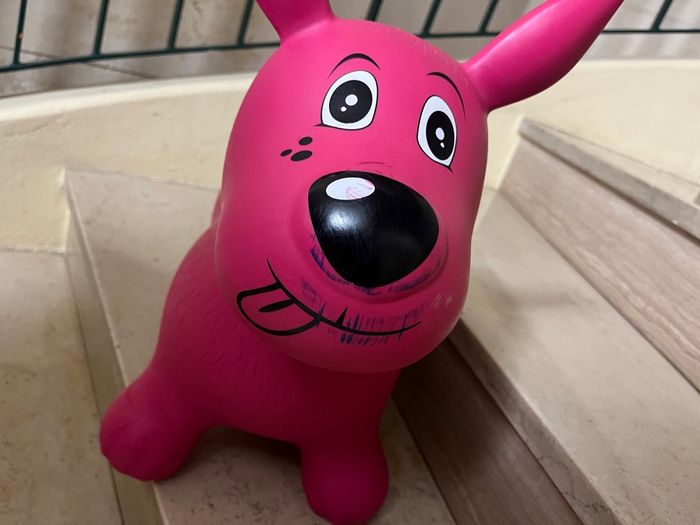 Chien sauteur rose  Ludi - photo numéro 6
