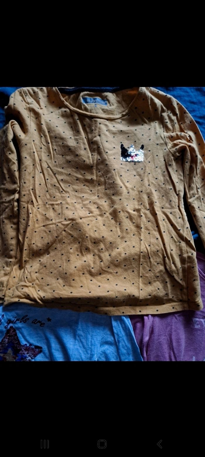 3 T-shirt manches longues - photo numéro 4
