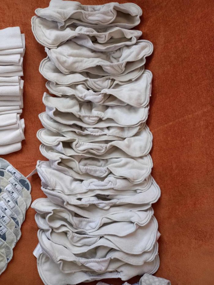 Lot couches lavables marque Weecare Large - photo numéro 2