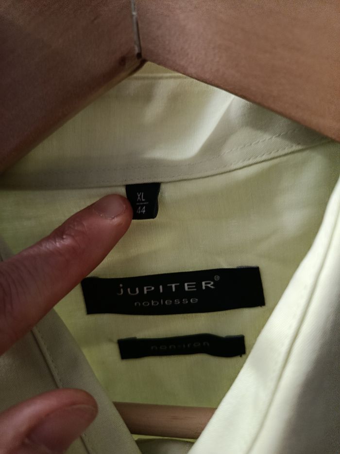 Chemise homme taille xl 44 couleur vert d'eau - photo numéro 3