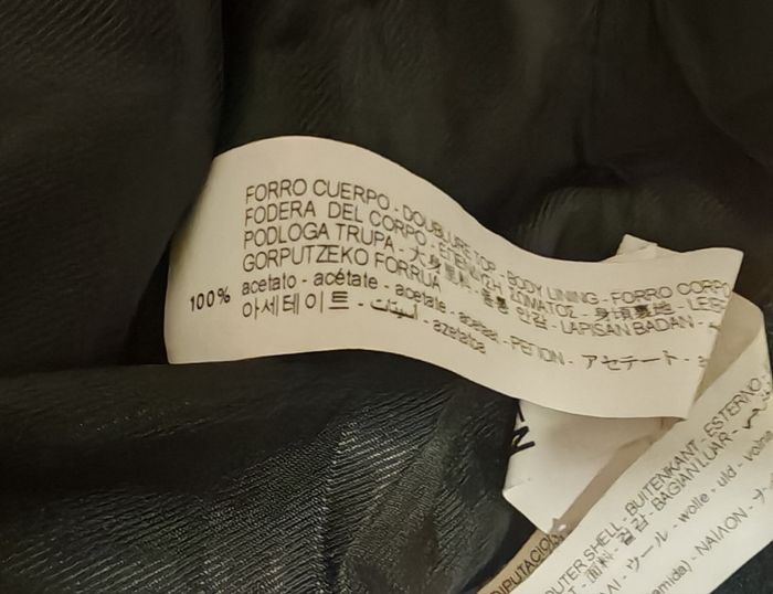 Manteau rouge en laine Zara taille M - photo numéro 5