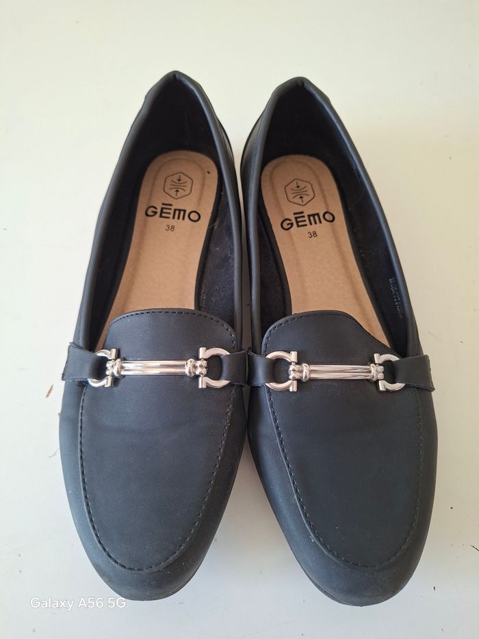 Mocassin femme noir - photo numéro 1