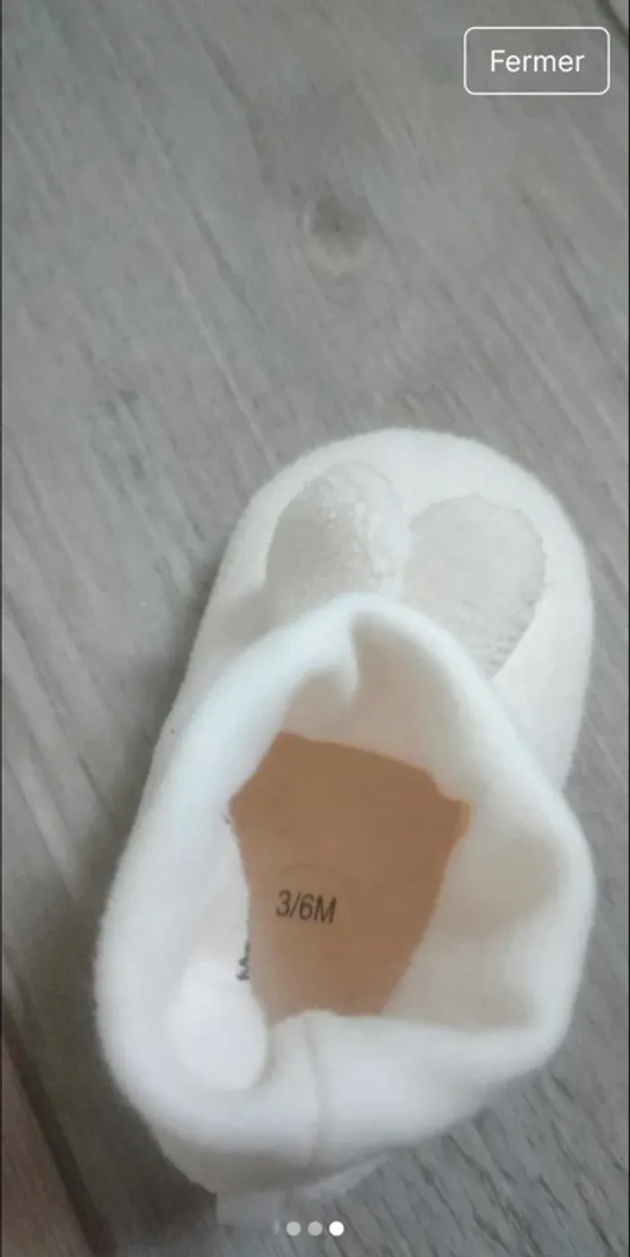 Chaussons mixte 3/6 mois - photo numéro 3