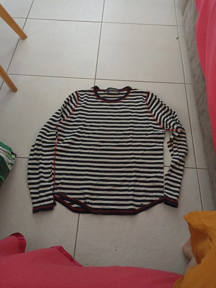 Pull Marinière femme Zara taille M