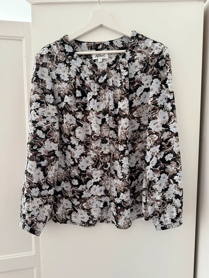 Belle blouse fluide fleurie Afibel 🌸 48 - photo numéro 7