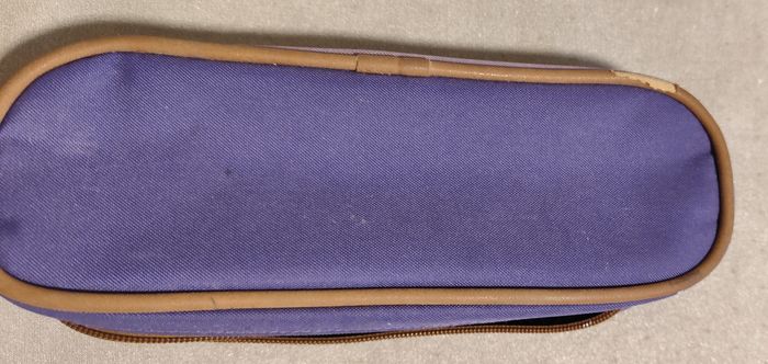 trousse double compatiment Kickers violette - photo numéro 4