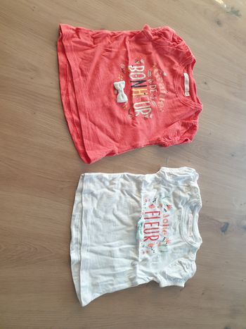 Lot de 2 tshirts 6 mois