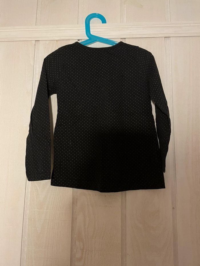 T-shirt ML noir - CFK - 8ans - photo numéro 2