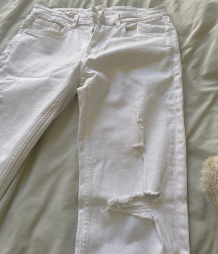 Jean Zara blanc - photo numéro 5