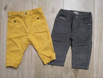Lot 2 Pantalons 6M