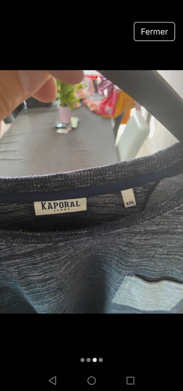 Pull Kaporal homme taille xxl - photo numéro 2