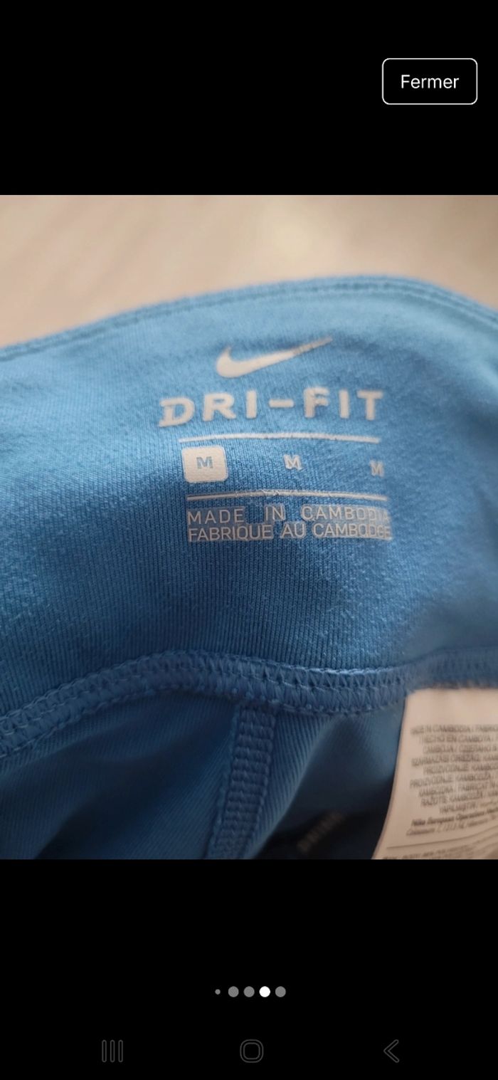 Legging sport Nike bleu taille M - photo numéro 8