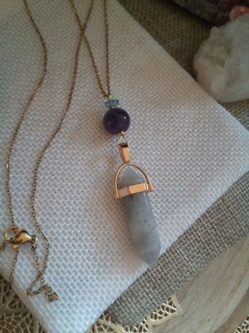 Collier en pierres naturelles semi précieuses