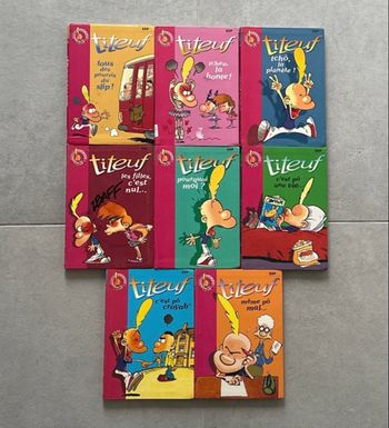 Lot livres titeuf